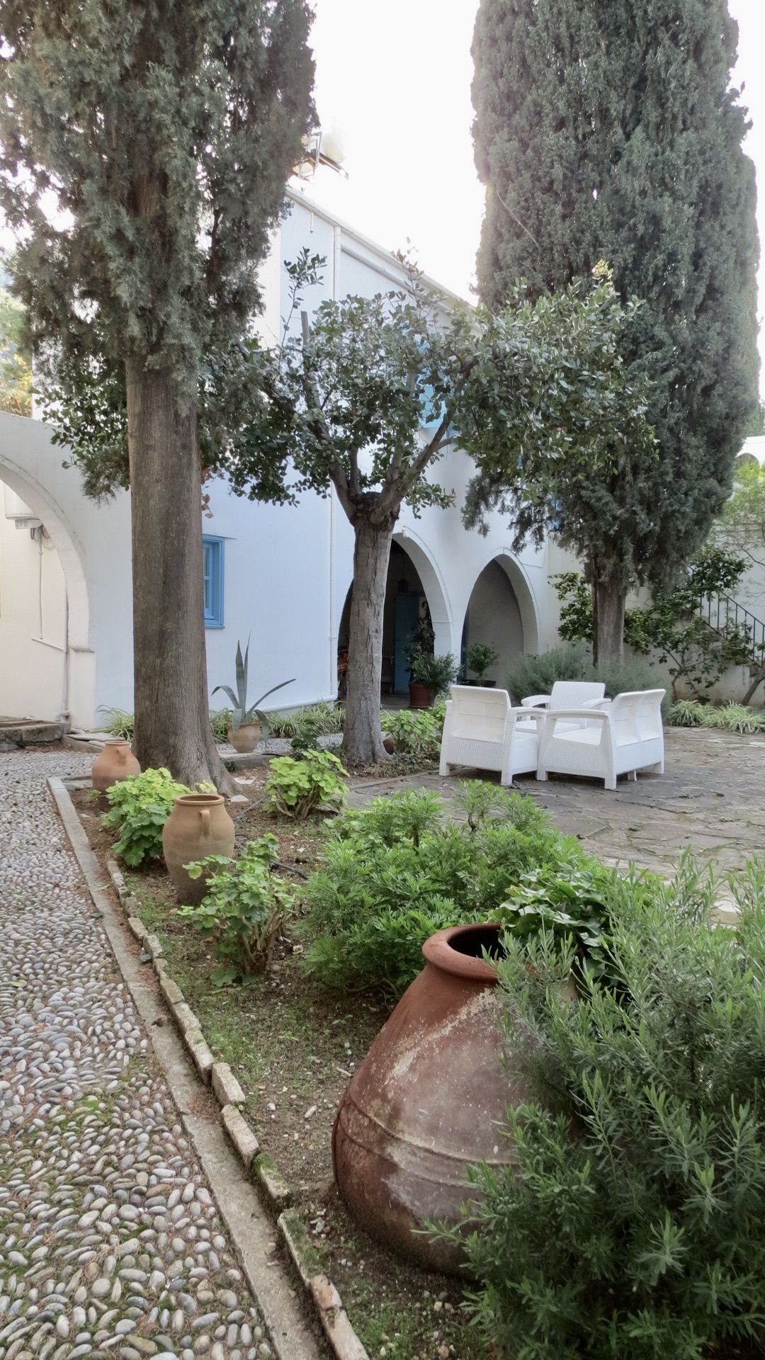 Two courtyards